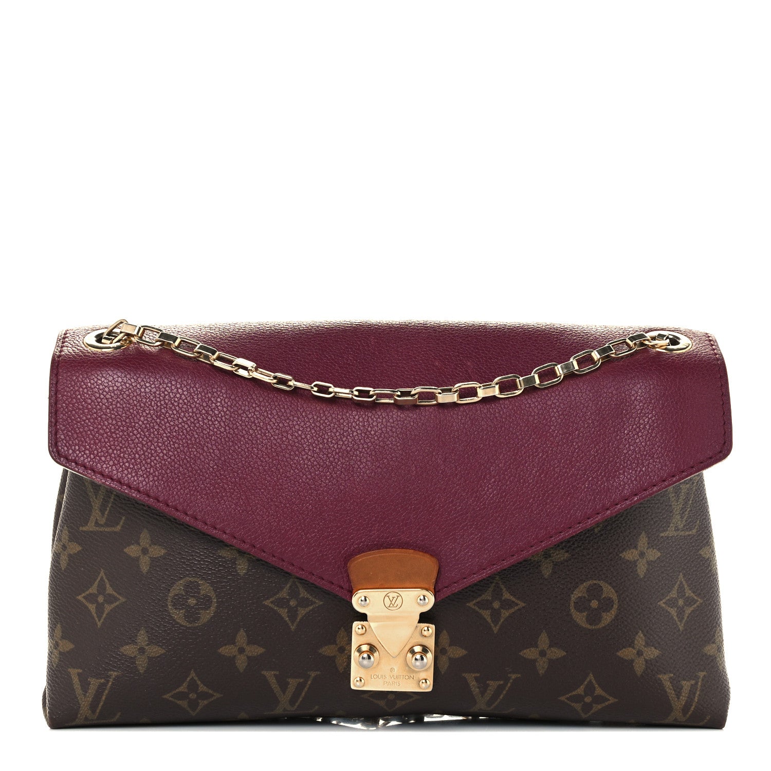 Louis Vuitton Monogram Pallas Chain Aurore 1 of 10