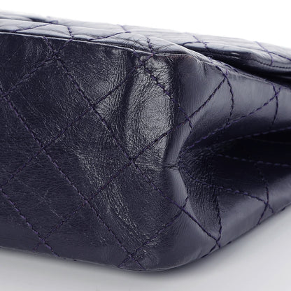 Chanel Aged Calfskin Quilted 2.55 Reissue 226 Flap Dark Purple 11 of 11