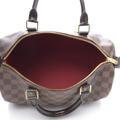 Louis Vuitton Damier Ebene Speedy 30 5 of 11