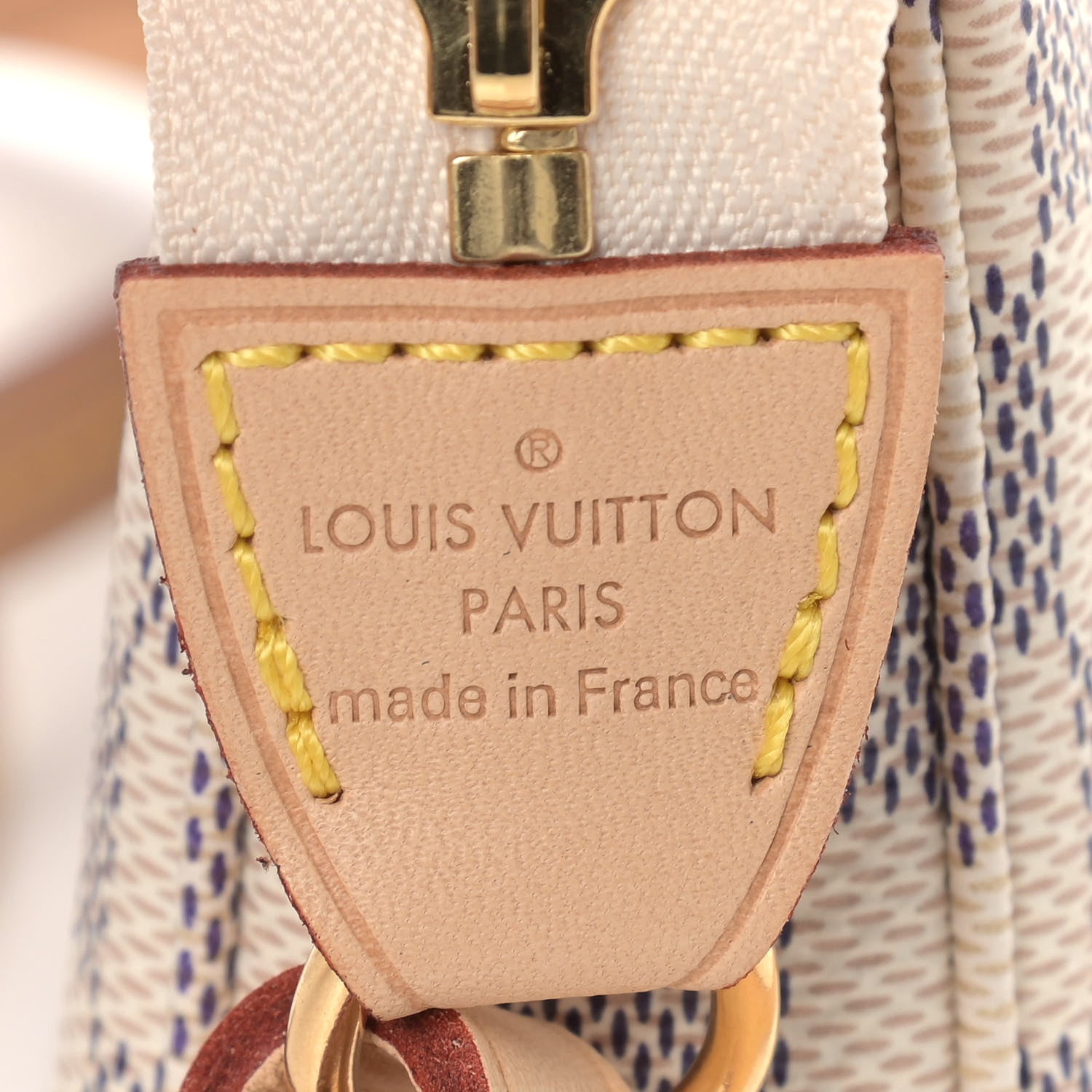 Louis Vuitton Damier Azur Pochette Accessories NM 6 of 8