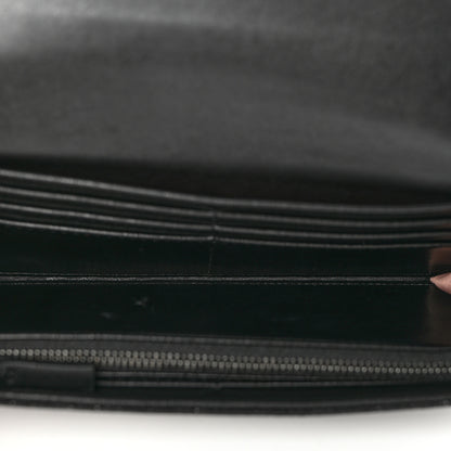 Stella McCartney Shaggy Deer Falabella Flap Wallet Black 5 of 6