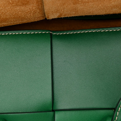 Bottega Veneta Calfskin Mini Maxi Intrecciato Arco Green 12 of 12