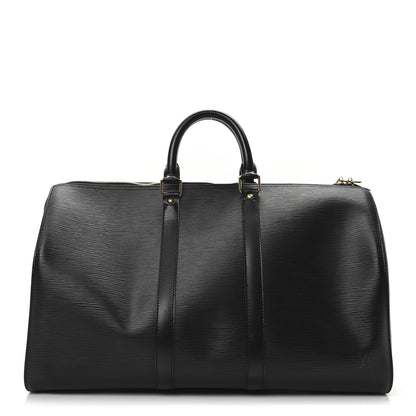 Louis Vuitton Epi Keepall 45 Black 2 of 17