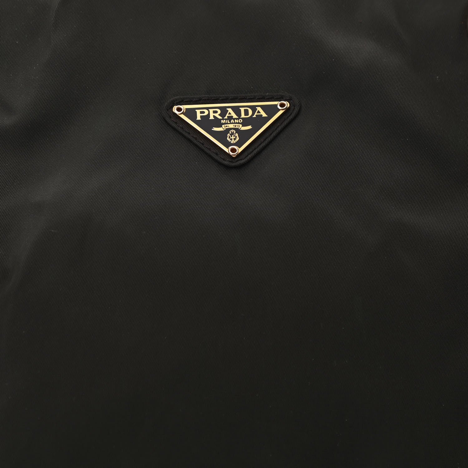 Prada Nylon Chain Shoulder Bag Ebano 7 of 9