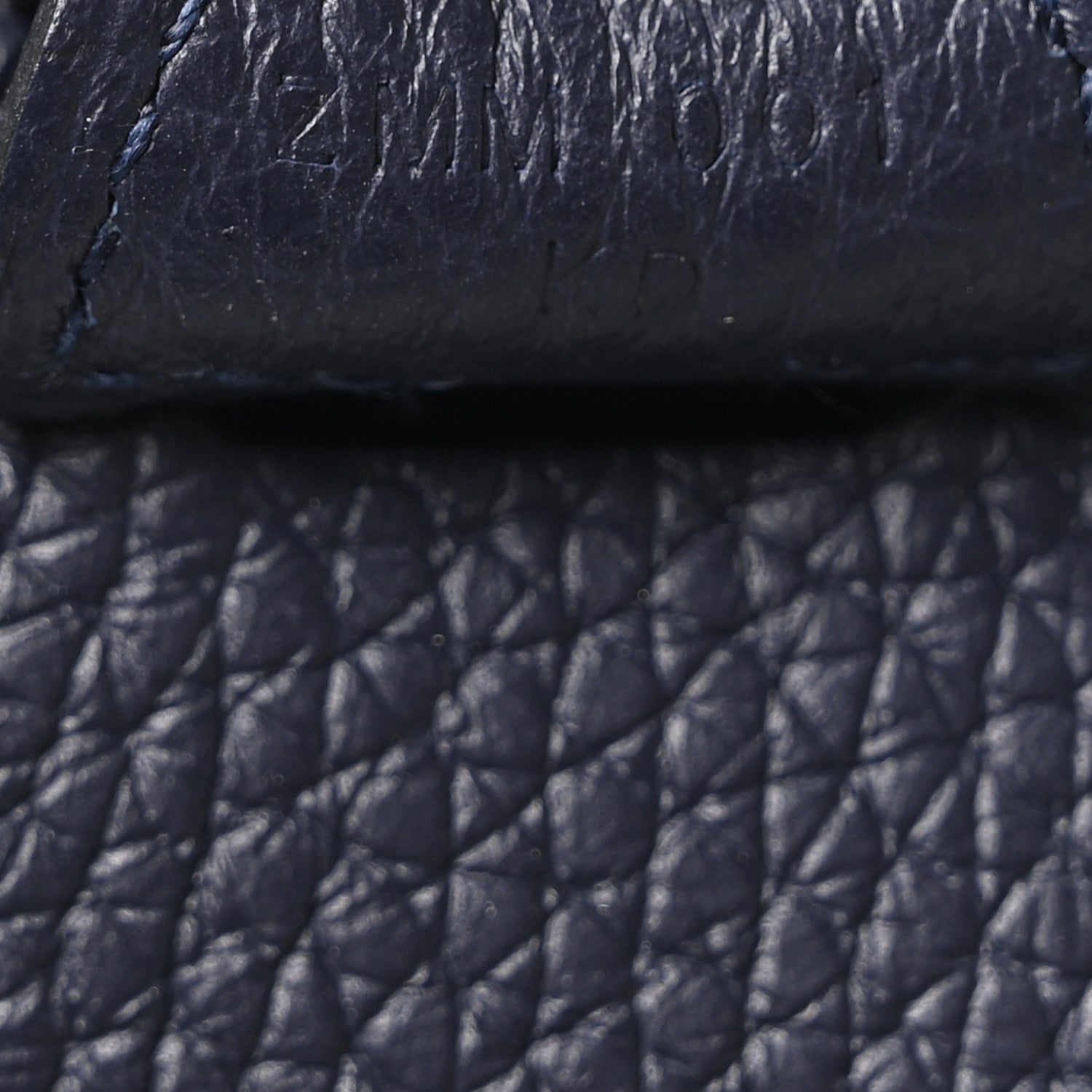 Hermes Taurillon Clemence Evelyne III PM Bleu Nuit 6 of 10