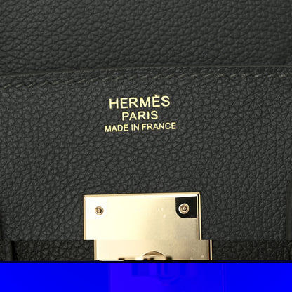 Hermes Evercolor Shoulder Birkin Light 29 Vert Mangrove 6 of 11
