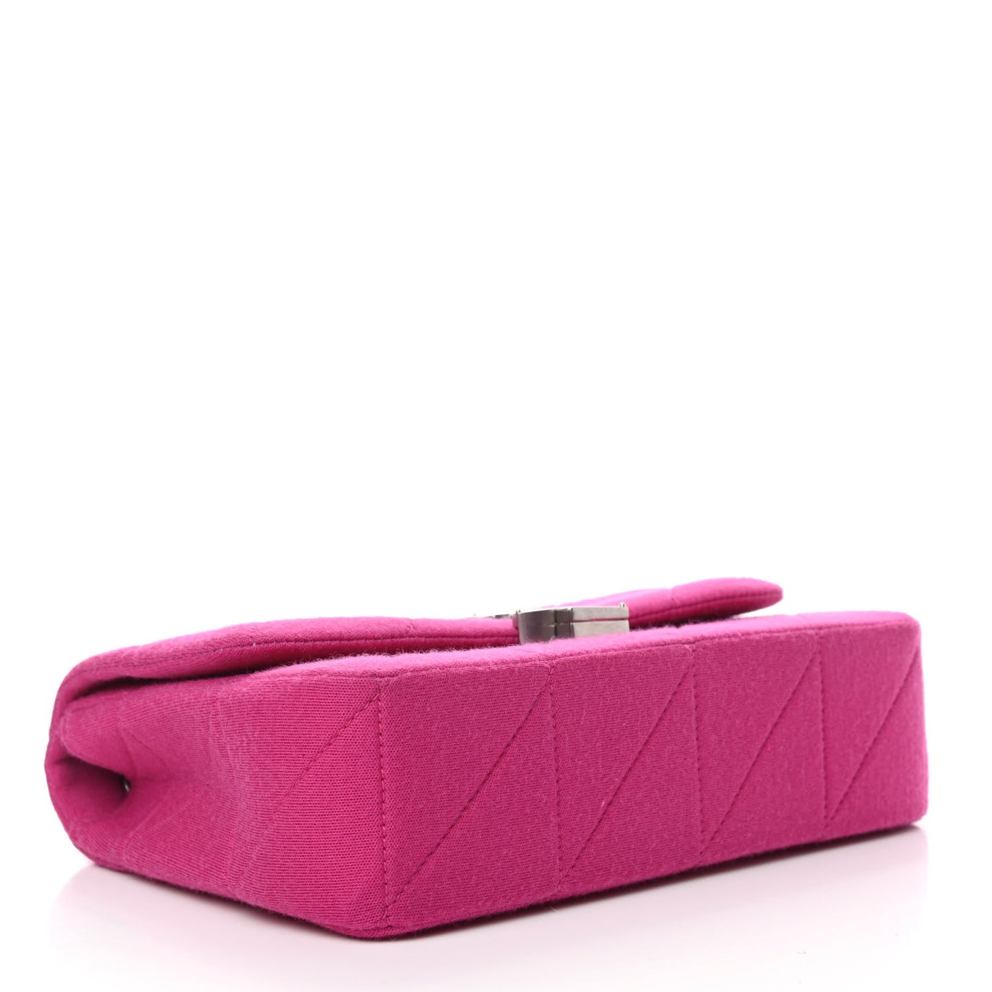 Jersey Wool Patchwork Monogram Medium Jamie Fuchsia