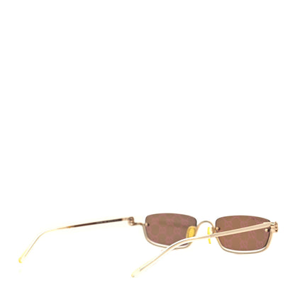 Gucci Metal Rectangular Frame Sunglasses GG1278S Purple 4 of 8