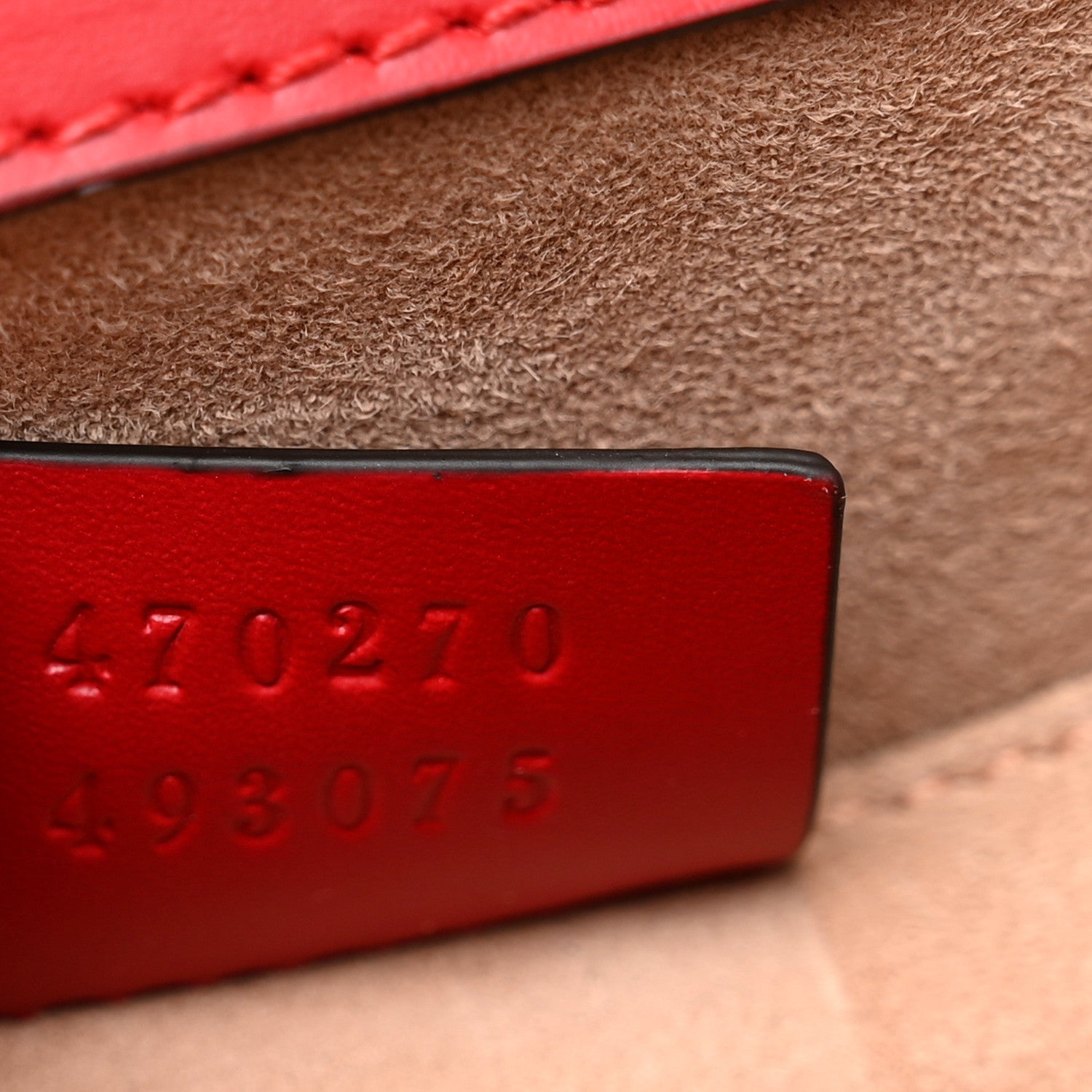 Gucci Calfskin Mini Sylvie Top Handle Bag Hibiscus Red 7 of 10