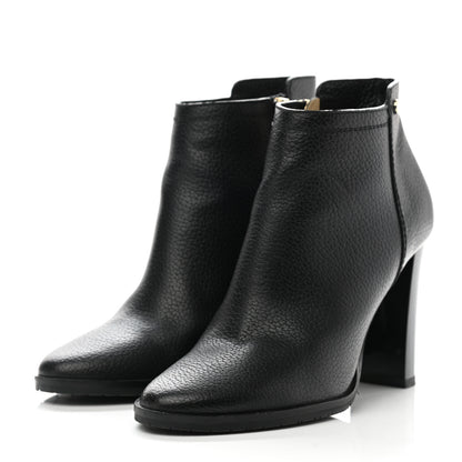 Jimmy Choo Grainy Calfskin Hart Ankle Boots 35.5 Black 3 of 7