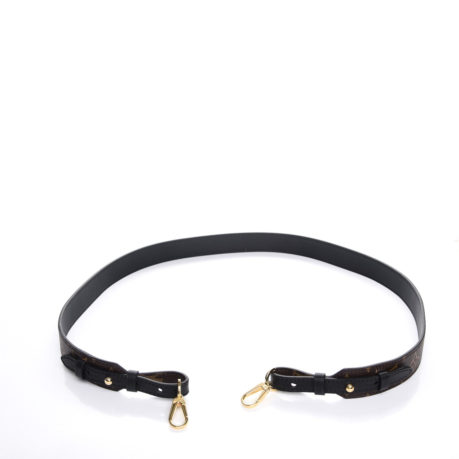 Louis Vuitton Monogram Bandouliere Shoulder Strap XL Black 4 of 6