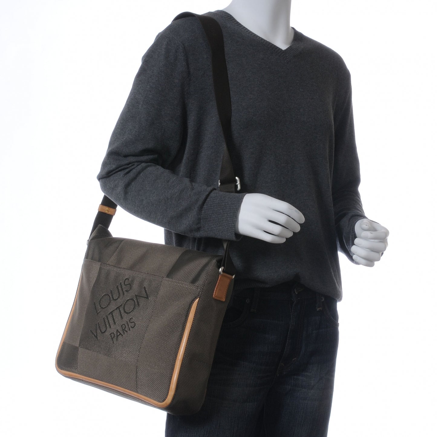 Damier Geant Messenger Bag Terre