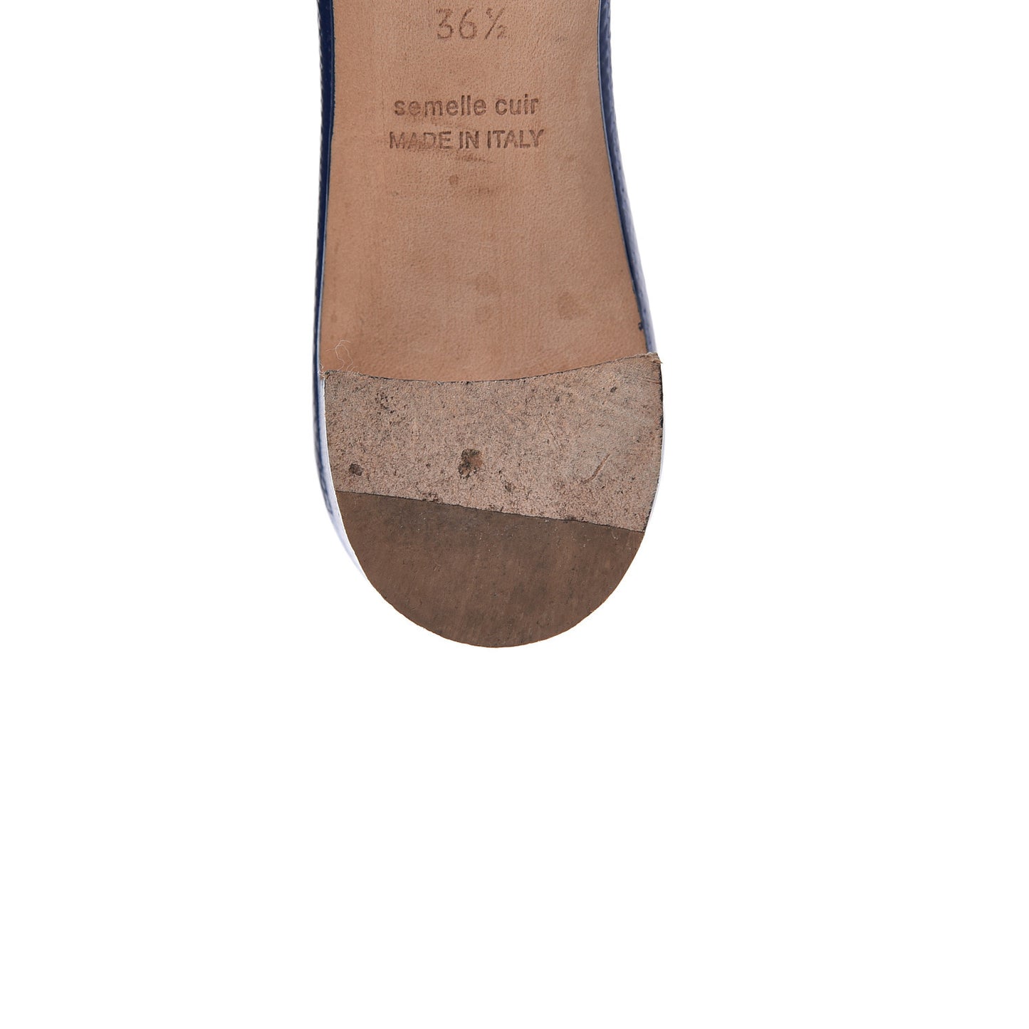 Patent Epsom Oasis Sandals 36.5 Bleu Saphir