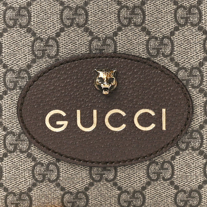 Gucci GG Supreme Monogram Web Neo Vintage Shoulder Bag Beige New Acero Crop 9 of 12