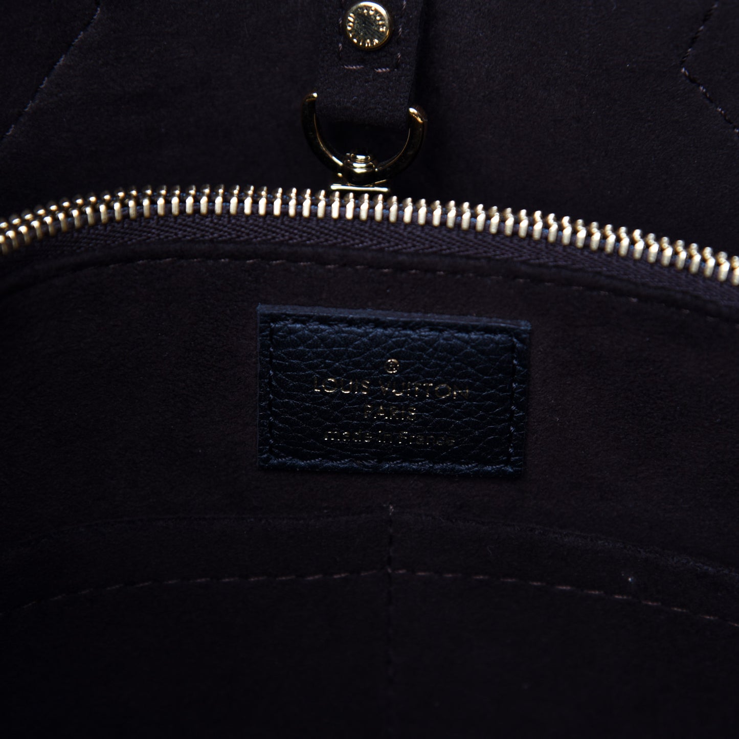 Calfskin Monogram Kimono Tote PM Black