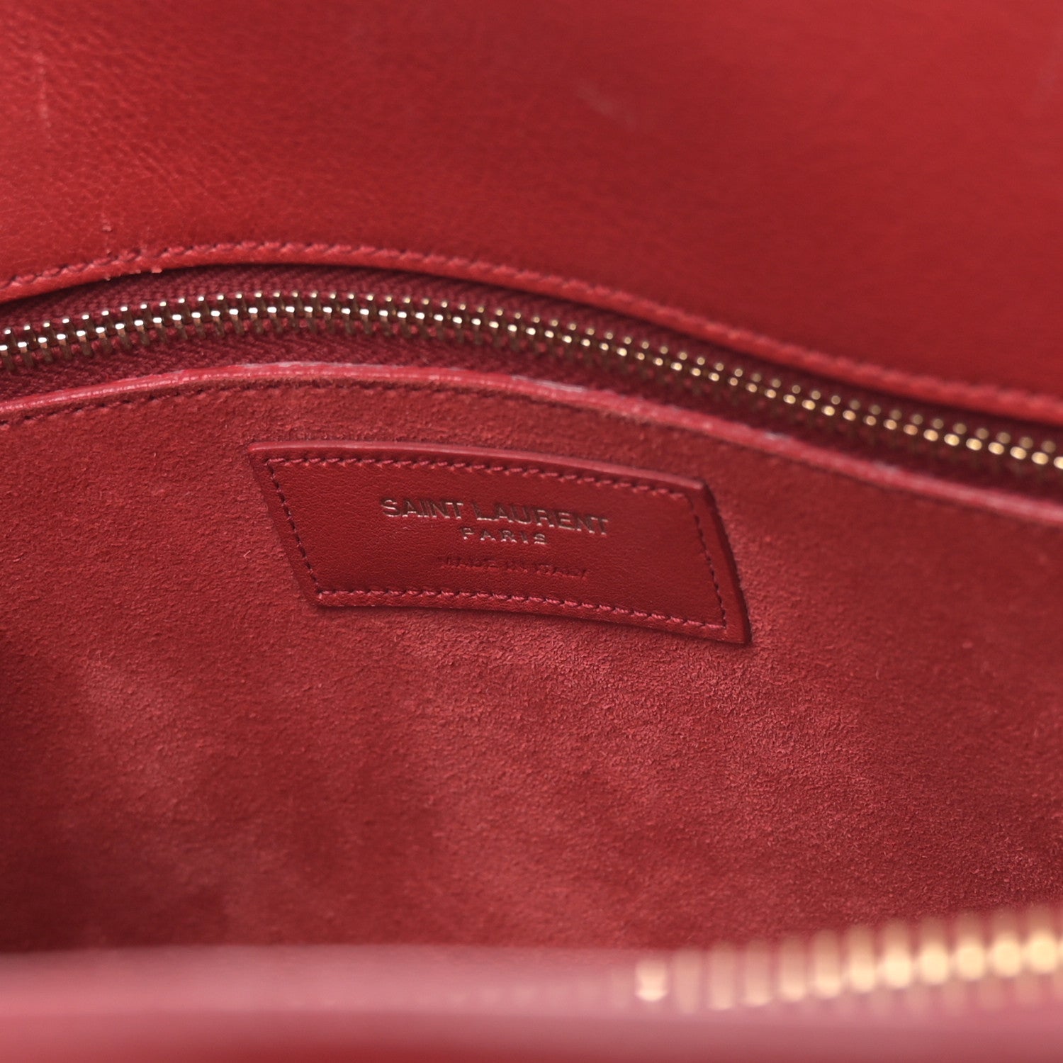 Saint Laurent Calfskin Small Sac De Jour Rouge Orient 7 of 13