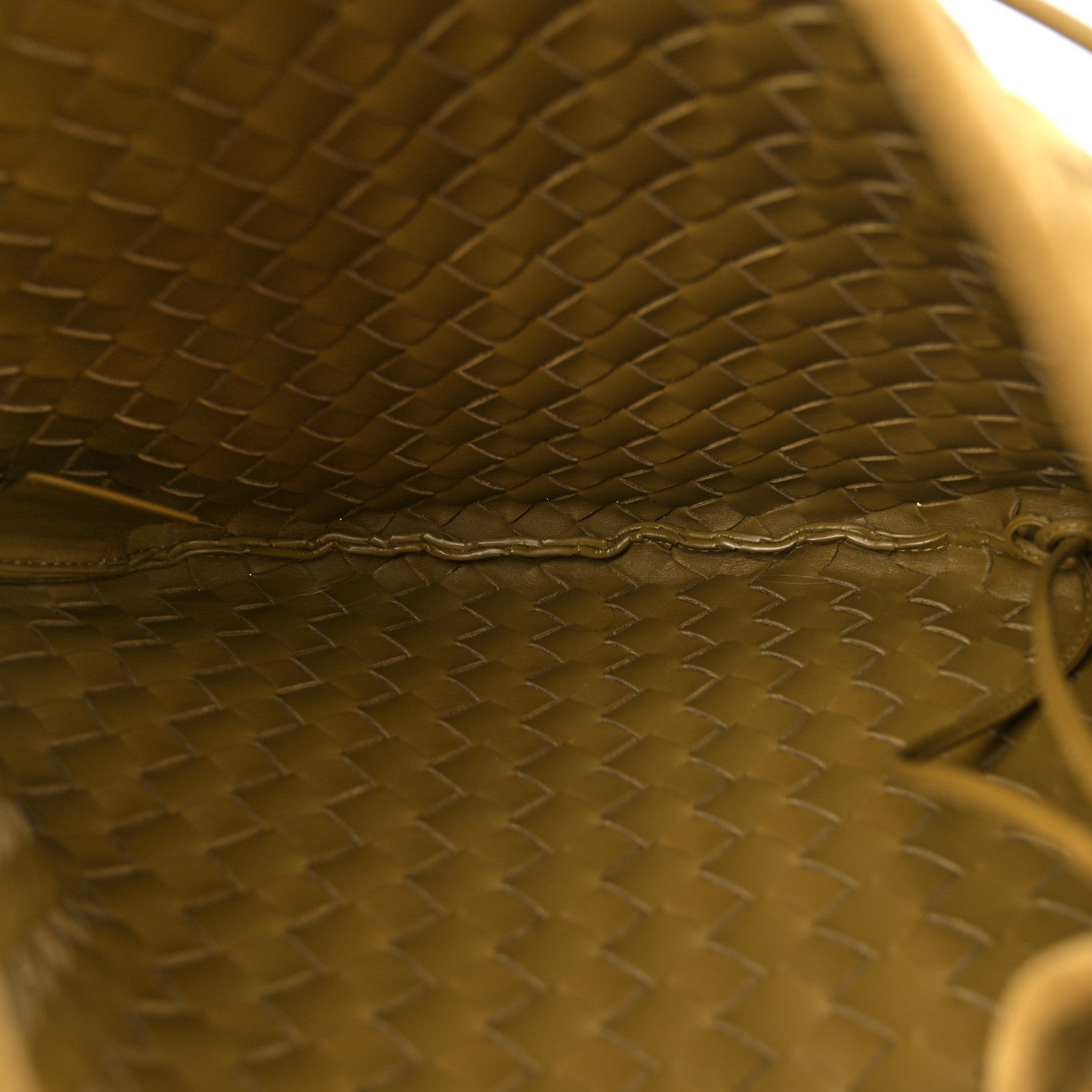 Bottega Veneta Suede Intrecciato Medium Sardine Bag Limonite 6 of 11