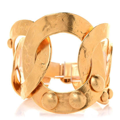 Louis Vuitton Martele Bracelet Gold 1 of 5