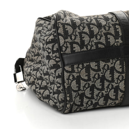 Christian Dior Monogram Boston Navy Blue 5 of 9