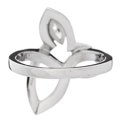 Harry Winston Platinum Diamond Lily Cluster Ring 53 6.25 4 of 7