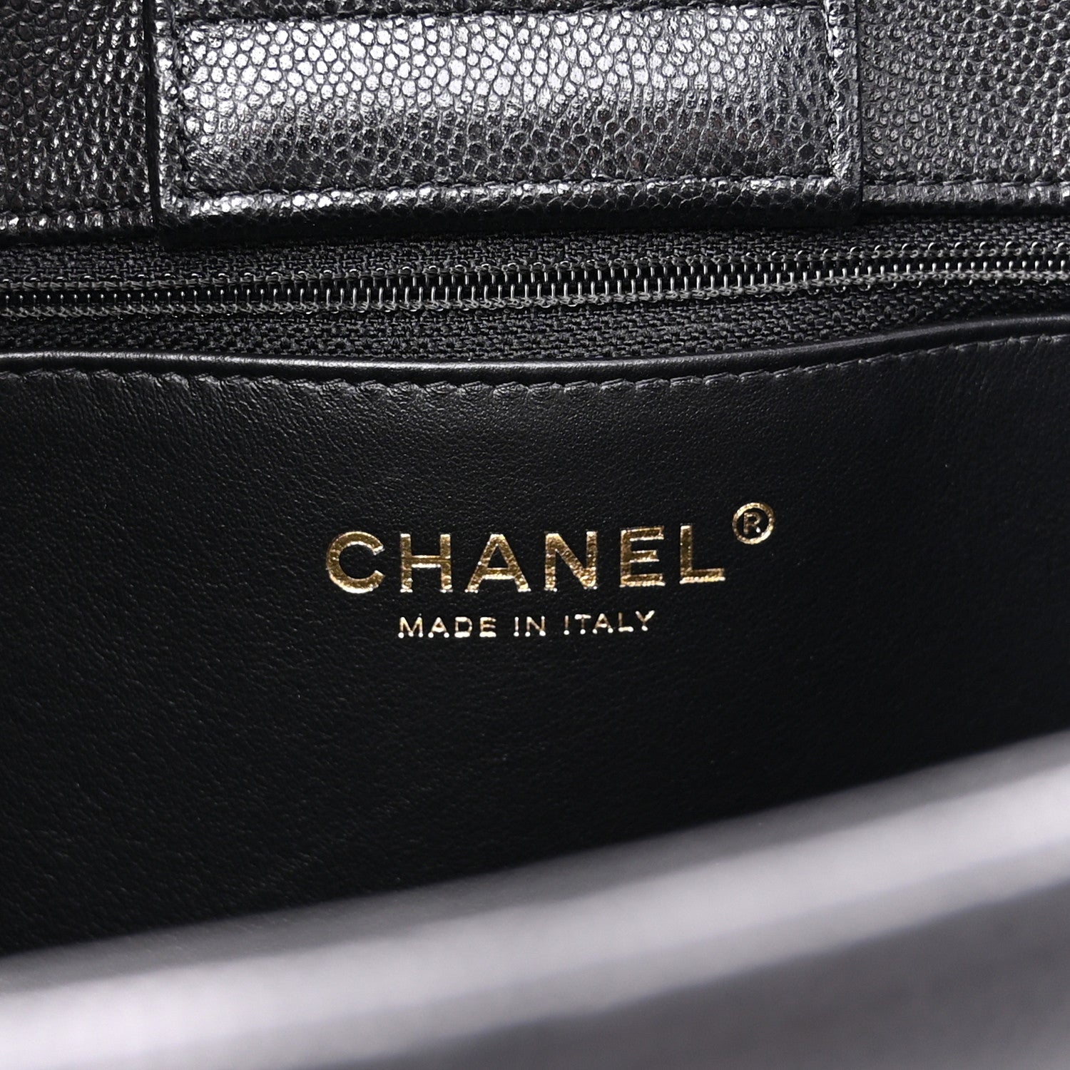 Chanel Caviar Quilted Large Shopping Tote Black 6 of 11