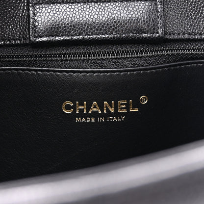 Chanel Caviar Quilted Large Shopping Tote Black 6 of 11