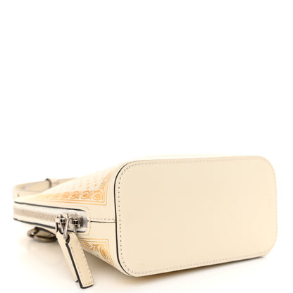 Gucci X SEGA Calfskin GUCCY Stars Mini Dome Shoulder Bag Mystic White Gold 4 of 13