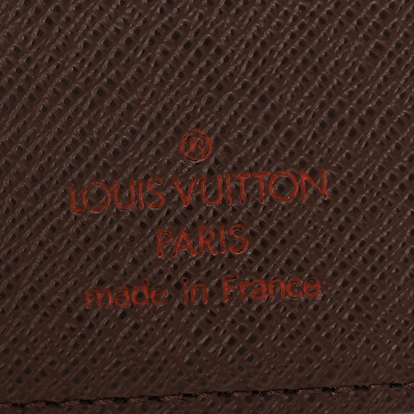 Damier Ebene Medium Ring Agenda Cover