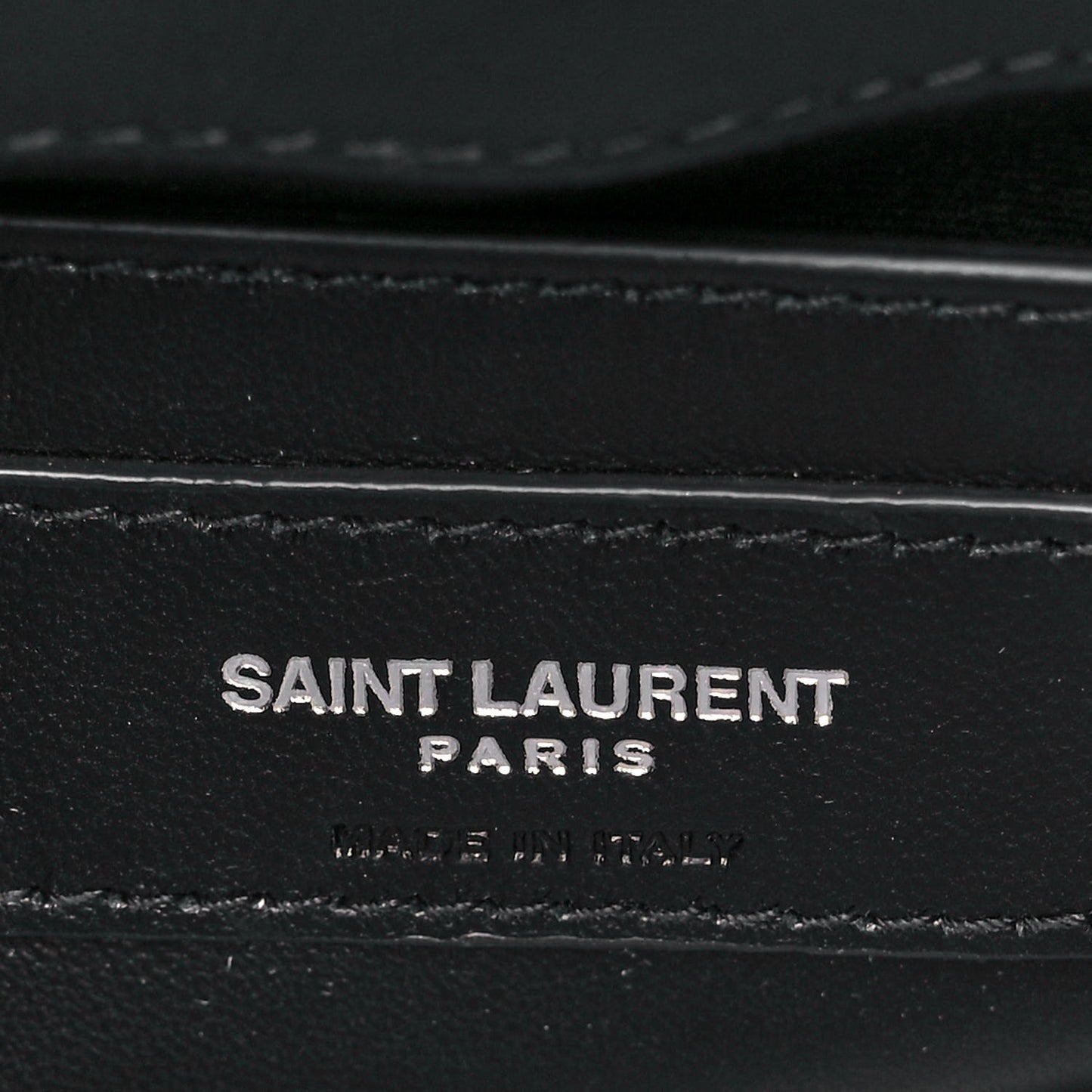 Calfskin Y Quilted Monogram Small Loulou Chain Satchel Black