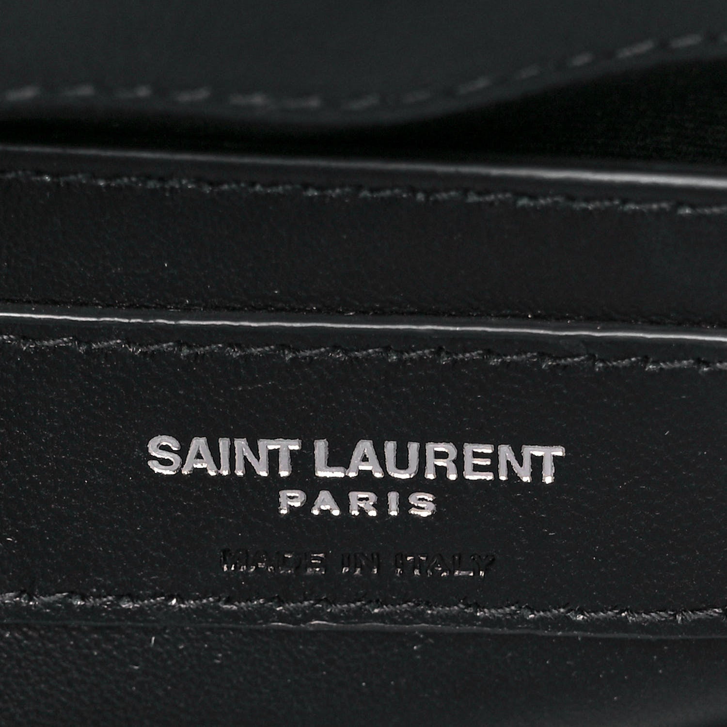 Saint Laurent Calfskin Y Quilted Monogram Small Loulou Chain Satchel Black 5 of 8