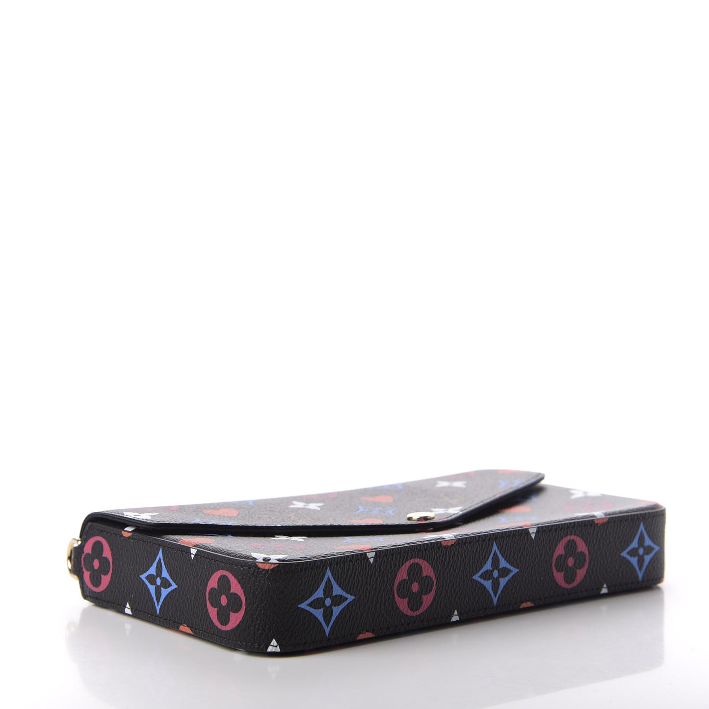 Game On Felicie Chain Wallet Black