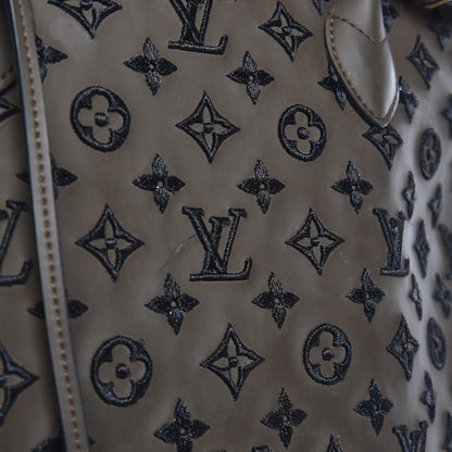 Louis Vuitton Monogram Addiction Vertical Lockit MM Brown 7 of 12