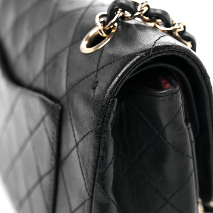 Chanel Lambskin Quilted Small Double Flap Black 13 of 25
