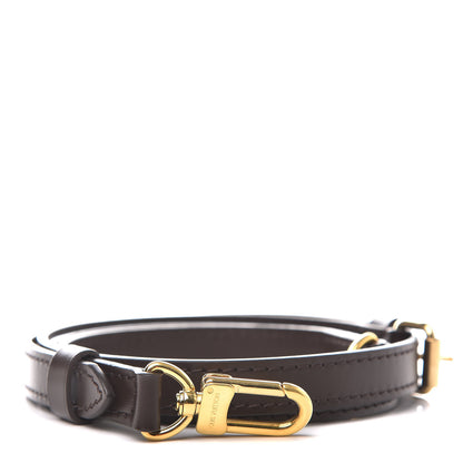 Louis Vuitton Calfskin 16mm Adjustable Shoulder Strap Brown 1 of 3