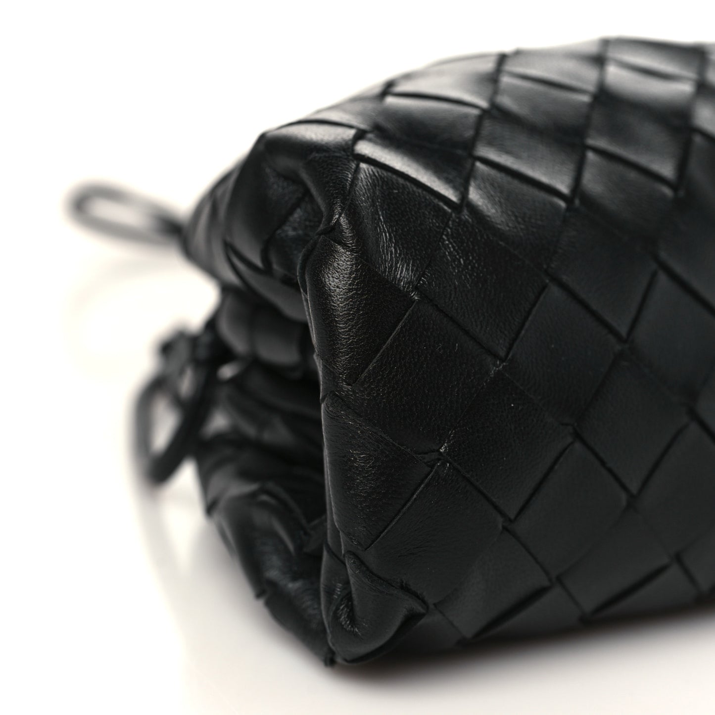 Nappa Intrecciato The Mini Pouch Black