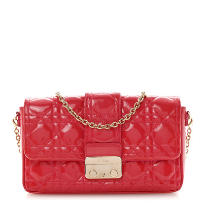 Christian Dior Patent Cannage Miss Dior Promenade Pouch Fuchsia 1 of 11