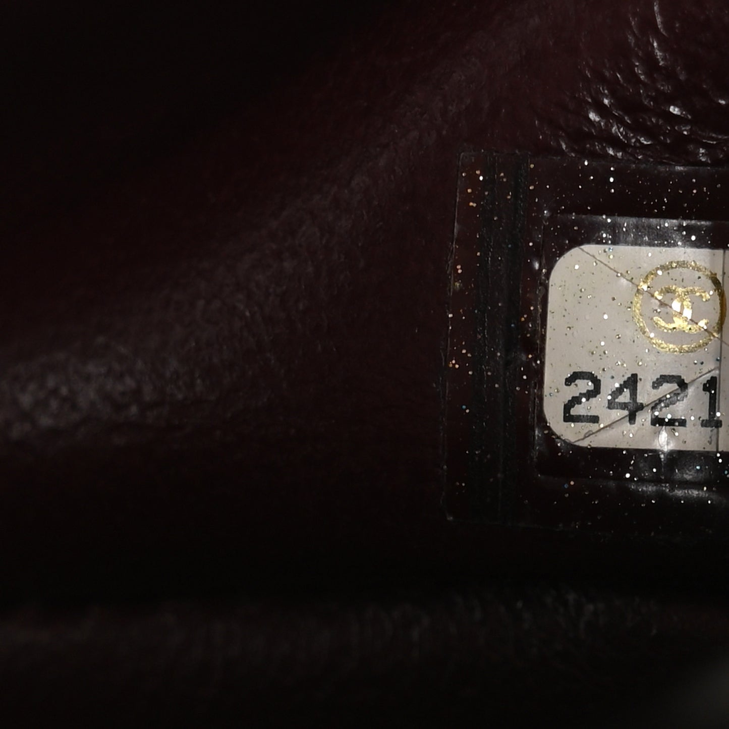 Calfskin Quilted Rock The Corner Flap Black