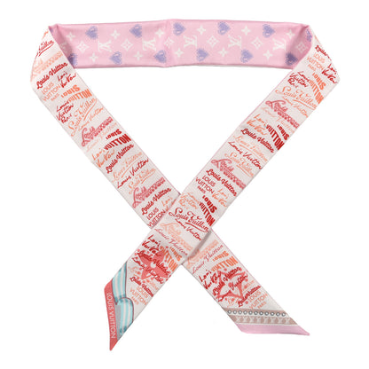 Louis Vuitton Silk Monogram I LV U BB Bandeau Rose 1 of 3