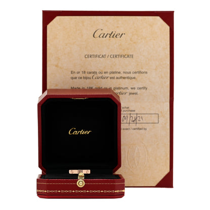 Cartier 18K Pink Gold 3.5mm LOVE Wedding Band Ring 53 6.25 5 of 5