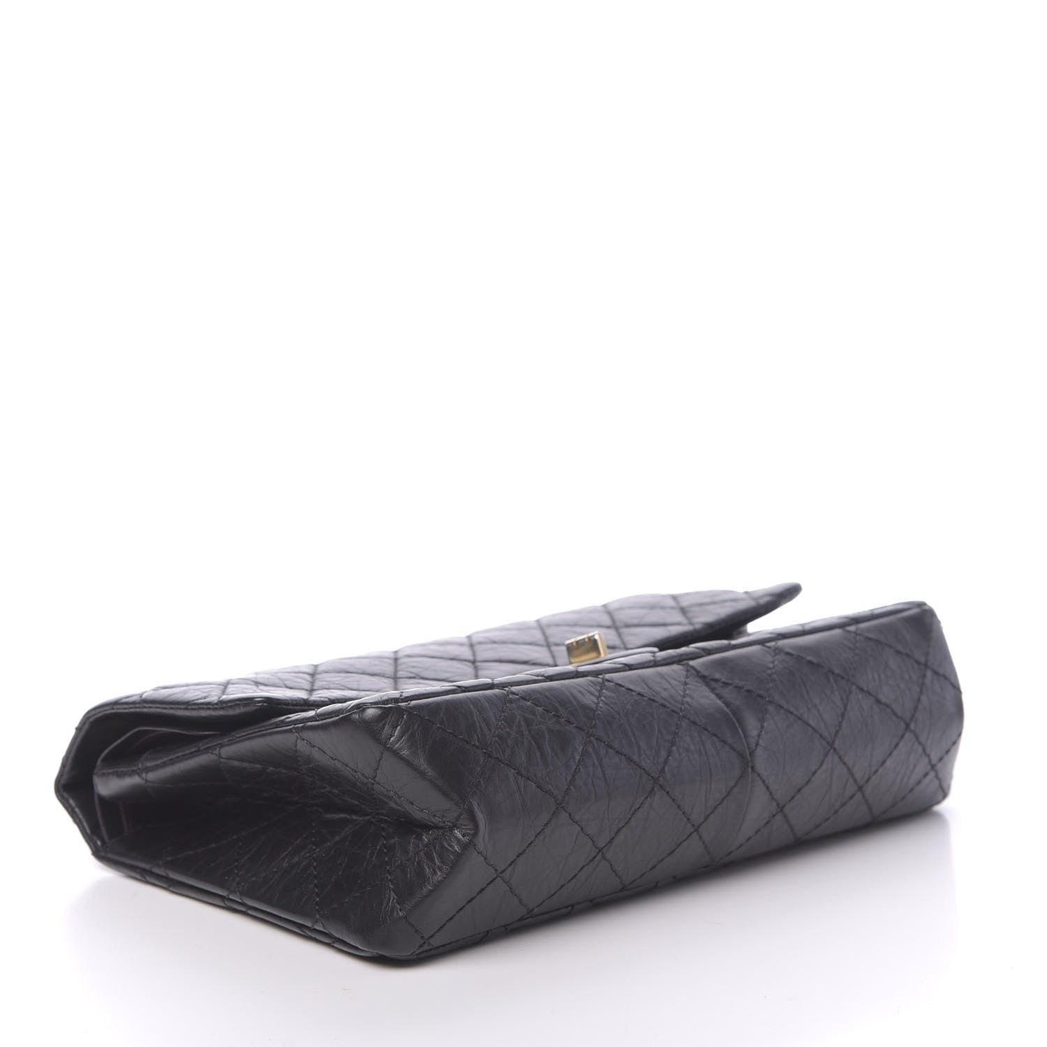 Chanel Aged Calfskin Quilted 2.55 Reissue 226 Flap Black 4 of 11