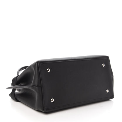 Louis Vuitton Calfskin Lockme Day Black 4 of 10