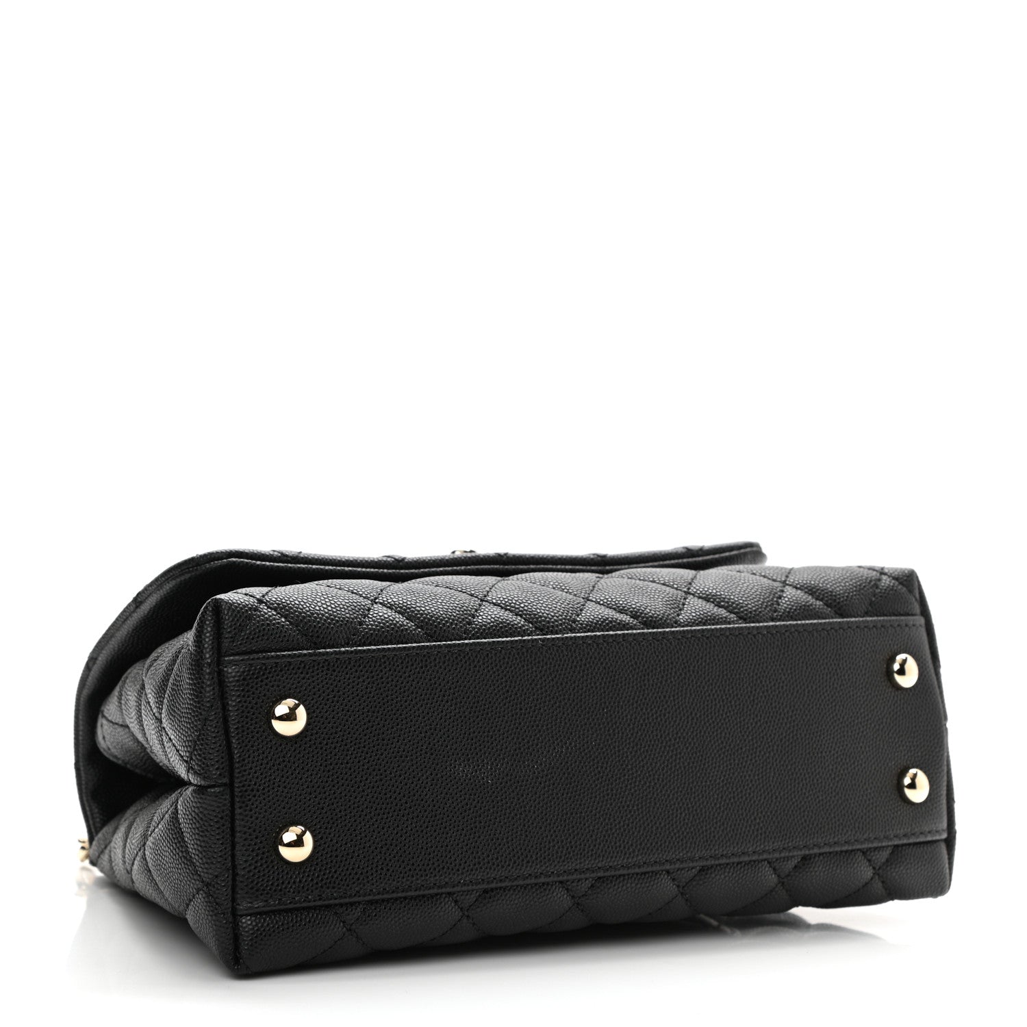 Chanel Caviar Quilted Mini Coco Handle Flap Black 4 of 8