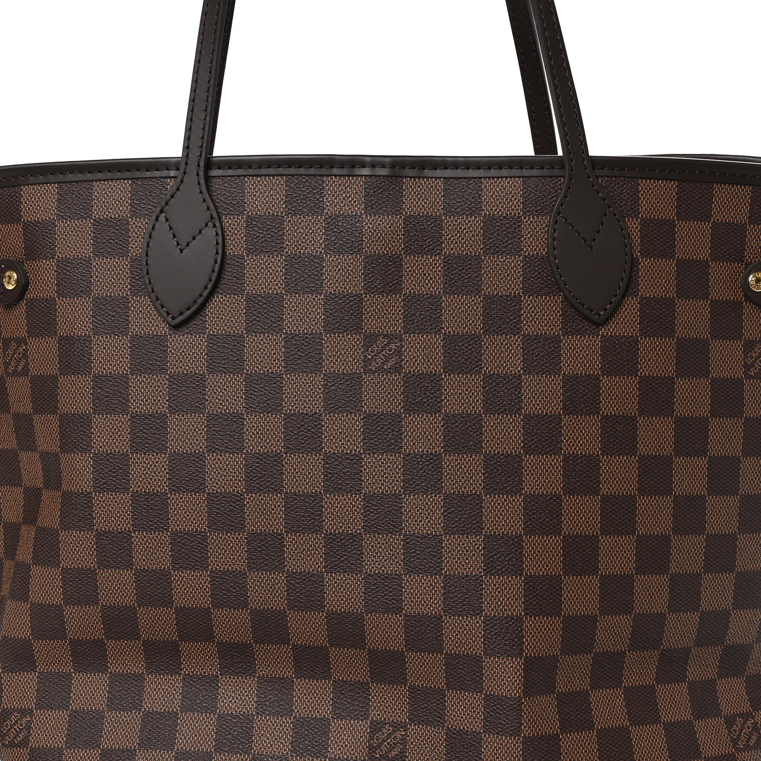 Louis Vuitton Damier Ebene Neo Neverfull MM Rose Ballerine 8 of 10
