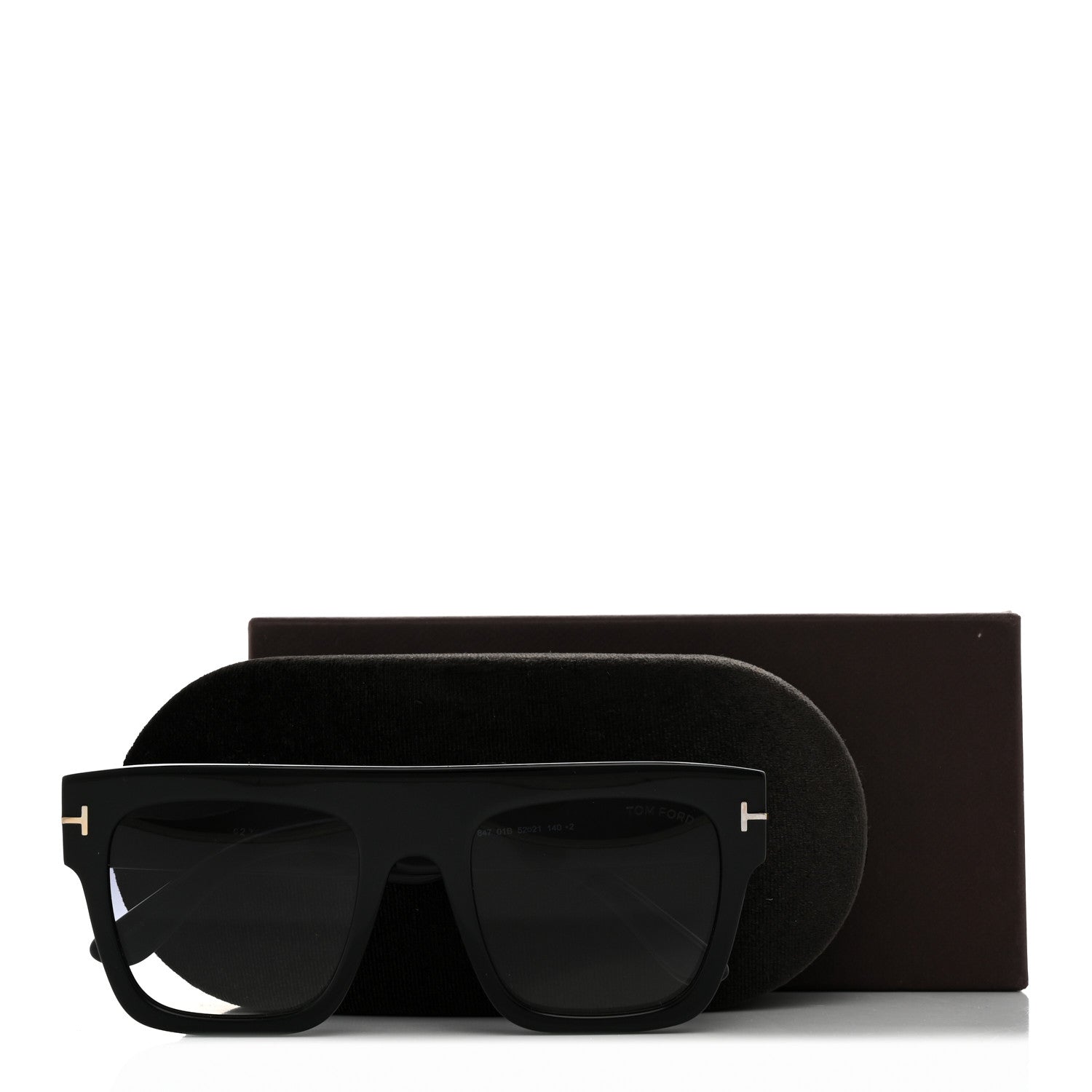 Tom Ford Acetate Renee Sunglasses TF847 Black 9 of 9