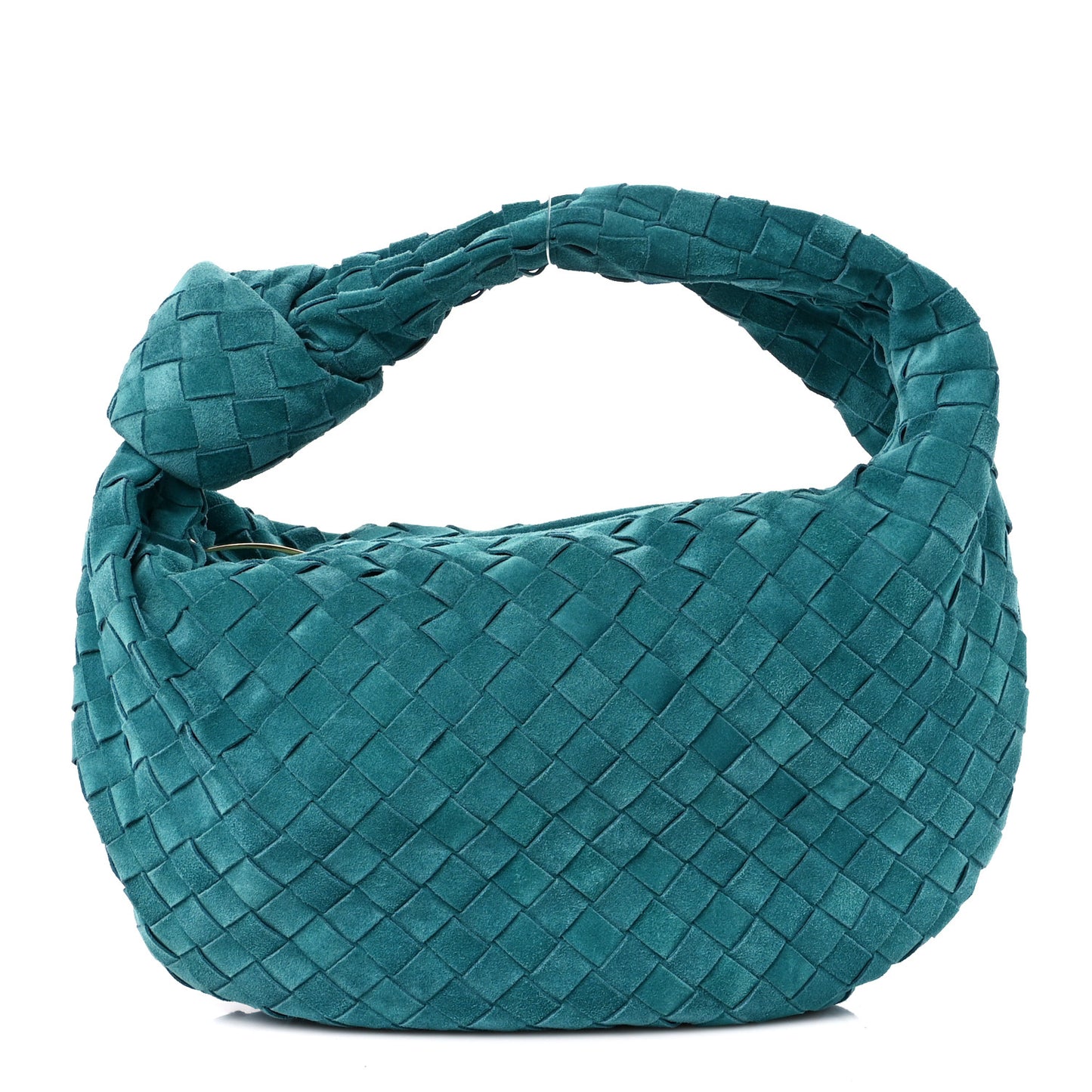 Suede Intrecciato Teen Jodie Hobo Petroleum Blue