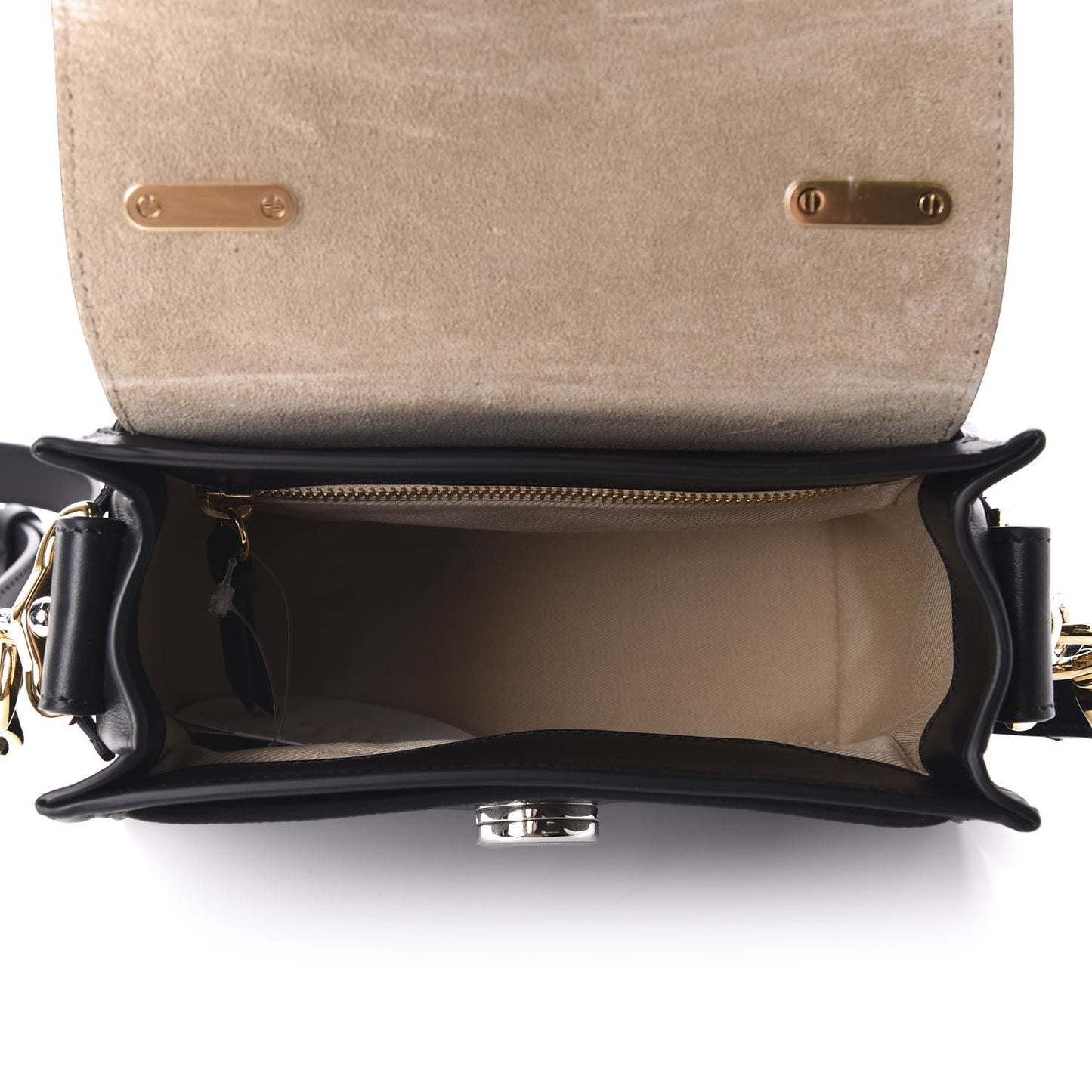 Calfskin Mini Tess Day Bag Black