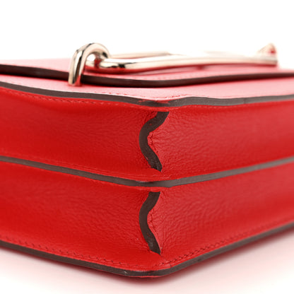 Hermes Evercolor Mini Sac Roulis Rouge De Coeur 9 of 11