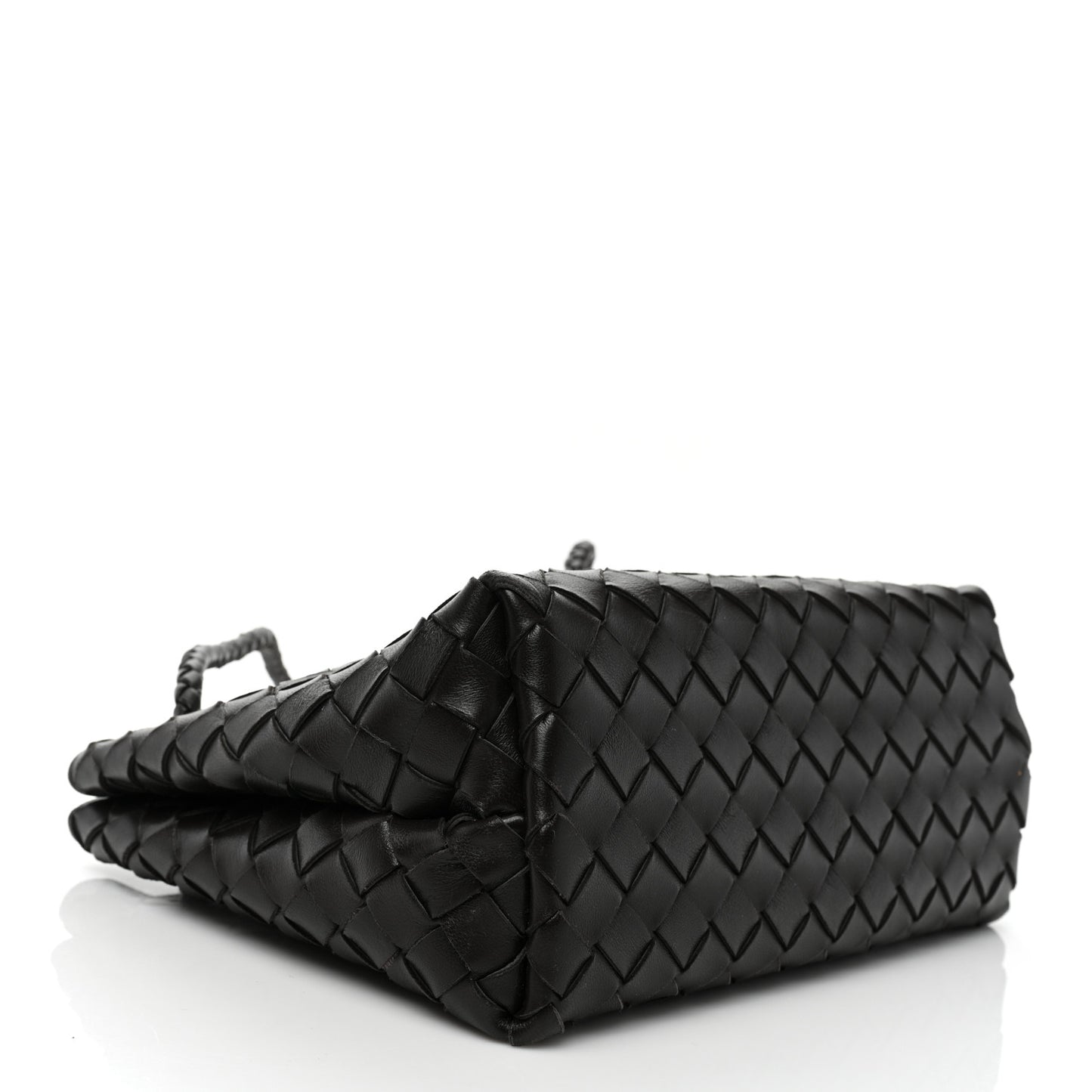 Nappa Intrecciato Small Andiamo Shoulder Bag Fondant