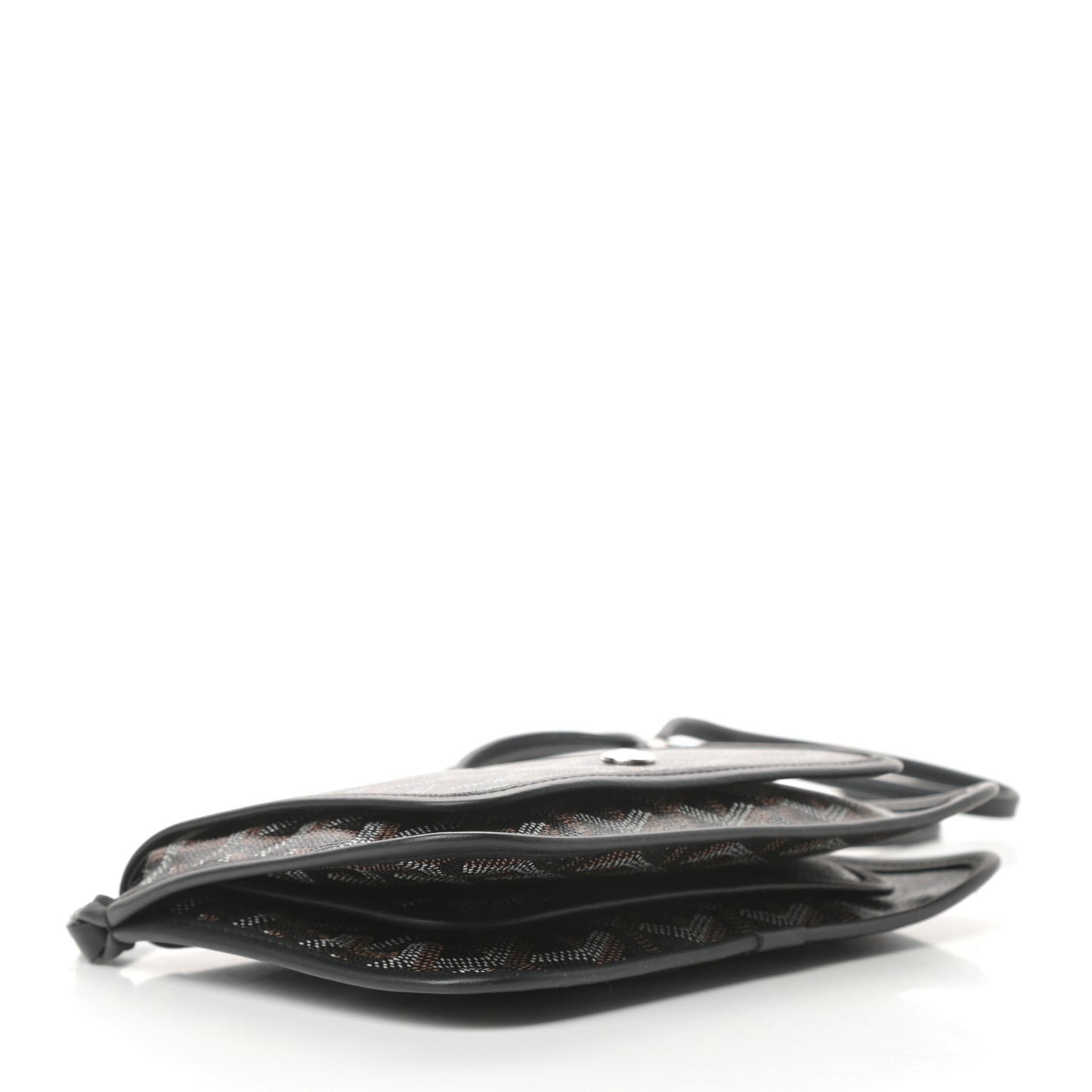 Goyardine Plumet Wallet Clutch Black