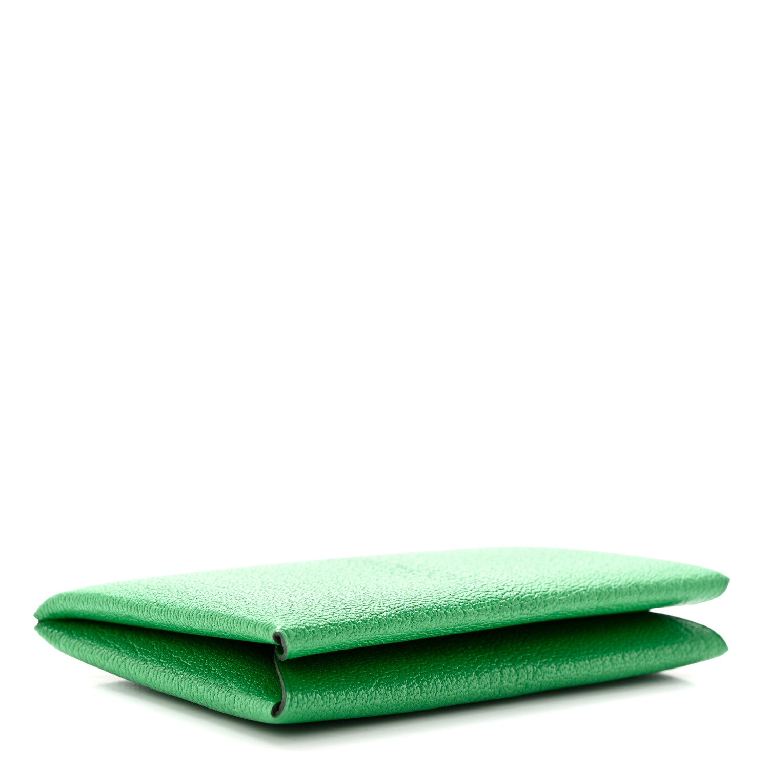 Hermes Chevre Mysore Calvi Card Case Vert Vertigo 4 of 7